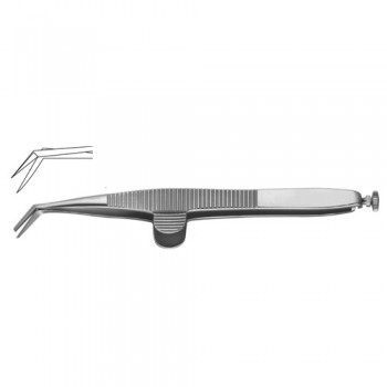 Wecker Iris Scissor Angled - Sharp/Sharp Stainless Steel, 11 cm - 4 1/2"